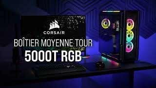 CORSAIR iCUE 5000T RGB [upl. by Akinom]