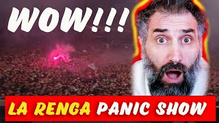 La Renga  Panic show INSOPORTABLEMENTE VIVO  reaction [upl. by Nairdad]