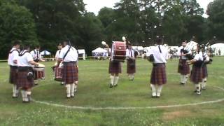 Rhode Island Highlanders Round Hill Highland Games 2012  Mini MSR [upl. by Yarg242]