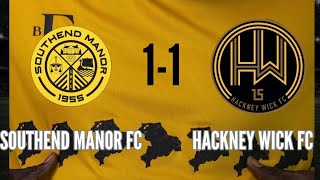 Southend Manor Vs Hackney Wick 081024 [upl. by Yelnoc]