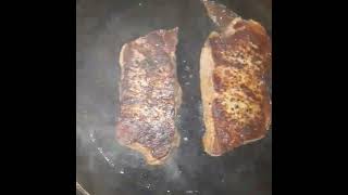 Best Steak EVER 🥩🔥🔥 Steak n Chop Seasoning grilling steak food cooking [upl. by Aierb]