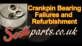 Scott crank big end failure and refurbishment  Scottparts [upl. by Naillig]