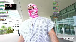 Vitaly almost gets ARRESTED while STARTING his STREAM [upl. by Aihsyla226]