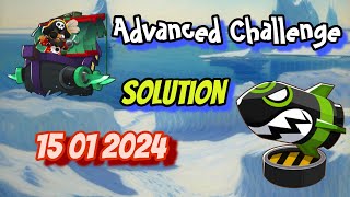 BTD 6 daily advanced solution 15 01 2024 btd6advancedchallengesolution [upl. by Aihsekel]