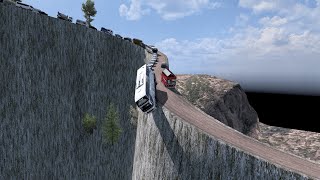 Most dangerous road in the world eps50  Euro Truck Simulator 2 HD2K [upl. by Ayk]