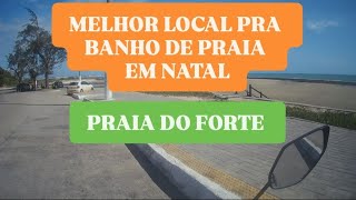 MOTOVLOG EM NATAL PRAIA DO FORTE REIS MAGOS  FECTOR150 [upl. by Ylrbmik]