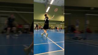 Finnish National U17 Championships 2024 1st Single Match badminton badmintonmatch shorts [upl. by Brucie]