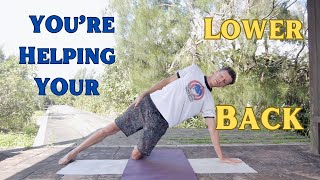 Help Back Pain Through Strengthening the Glutes [upl. by Deden777]