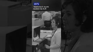 🎞️ Boek je vlucht bij KLM via de telefoon 1971 Shorts [upl. by Ire]