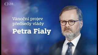 Vánoční projev předsedy vlády Petra Fialy [upl. by Eki366]