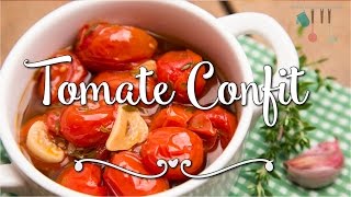 Tomate Confit Receita  Pimenta e Sal 16 [upl. by Rakel]