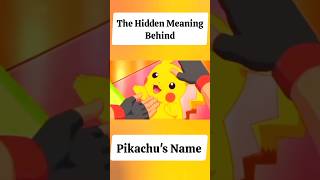 Pikachu⚡Meaning 🤔 in 10 Seconds⏱️shorts pokemon anime facts viralvideo anipoke anipokezone [upl. by Notnyw]