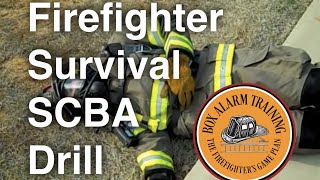 Firefighter Survival  SCBA Drill [upl. by Cinimod547]