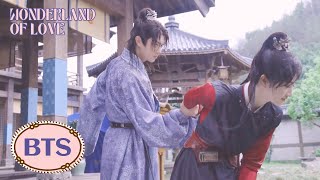 【BTS】Naughty couple fights each other🤭 Wonderland of Love Xu Kai Jing Tian  乐游原 [upl. by Ecined]