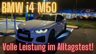 BMW i4 M50 Volle Leistung im Alltagstest [upl. by Mlawsky537]