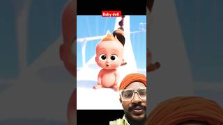 Baby doll ready his parents 🤑  PARÓDIA  funny baby cartoon shortvideo babyboo youtubeshorts [upl. by Aticilef]