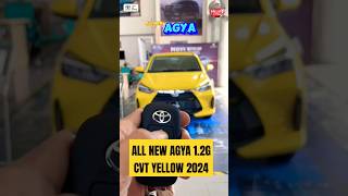 All New Agya 12G CVT Yellow 2024  Toyota Agya Terbaru 2024 toyotabojonegoro [upl. by Leidba]