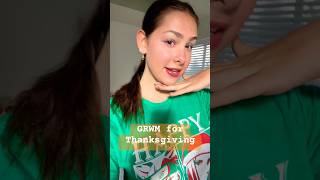 GRWM🦃 shorts makeup trending [upl. by Nath]