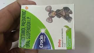 Crocin Drops  Paracetamol Paediatric Oral Suspension  Crocin Drops Uses Side effects Review Hindi [upl. by Leunad]