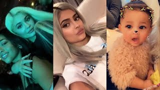 Kylie Jenner amp Baby Stormi Following Travis Scott on Astroworld Tour  November 2018 [upl. by Gaw]