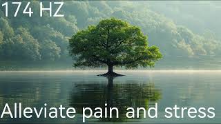 174 HZ pure tone  reduce pain and stress  deep relaxation  healing frequency [upl. by Milissent]