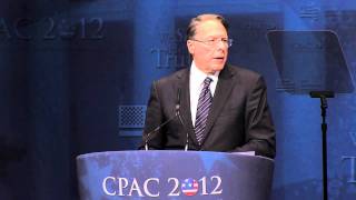 CPAC 2012 NRA EVP amp CEO Wayne LaPierre [upl. by Suciram470]