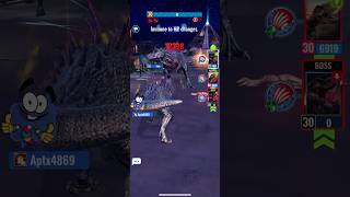 Mortem Rex and his teamates hit the Mortem Rex boss in Night Raid shorts Jurassic World alive [upl. by Clea]