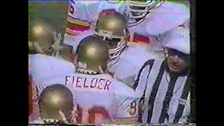 Tampa Bay Bandits vs Baltimore Stars USFL 1985 preseason [upl. by Auqinot]