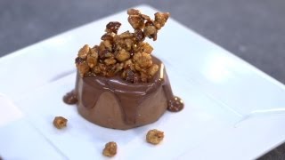 Recette facile de Panna Cotta au Chocolat Noisettes [upl. by Pippo]