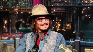 Pt 1 Johnny Depp on Letterman [upl. by Eryt689]