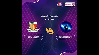 JFSC 40 MATCH2  NAMO UNITED VS THUNDERBOULTS  SEASON 2 [upl. by Memory]