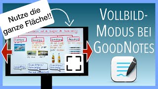 GoodNotes  Vollbild beim Präsentationsmodus 🖥️ [upl. by Drucill]