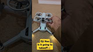 Will This Dji Neo Takeoff like this🫨 [upl. by Aneroc897]