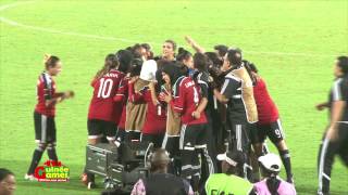 CAN FEMININE 2016  ZIMBABWE Vs EGYPTE 0  1 [upl. by Wyatan]