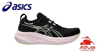 Tênis Asics Gel Nimbus 26 Feminino 1012B601004 [upl. by Habeh]