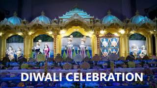 BAPS Swaminarayan Mandir Diwali Celebration 2017 baps Temple [upl. by Dahcir]