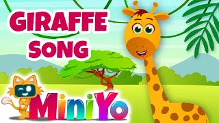 Giraffe Song for Toddlers  Animals for Kids [upl. by Cimbura551]