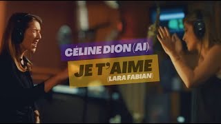 Céline Dion AI Sings quotJe taimequot by Lara Fabian [upl. by Orland135]