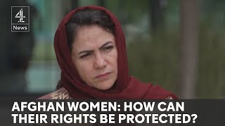 Afghan women fight for their rights in historical summit [upl. by Ilene]