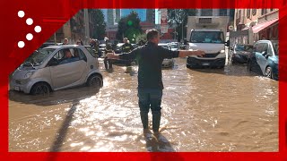 Milano alluvione per esondazione del Seveso lesasperazione degli abitanti [upl. by Alecia858]