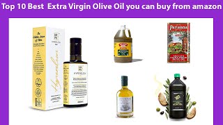 Top 10 Best Extra Virgin Olive Oil you can buy from amazon [upl. by Haag562]