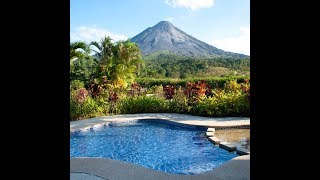 4 Costa Rican Hotels With Views of Arenal Volcano [upl. by Salena]