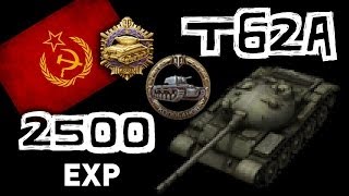 World of Tanks  T62A 12 Kills  2500 EXP [upl. by Ongineb]