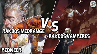 Rakdos Midrange VS Rakdos Vampires MTG Pioneer [upl. by Eelrebma]