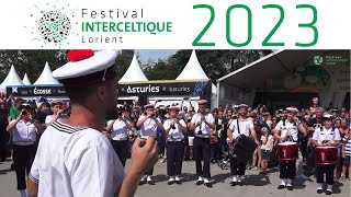 Bagad de LannBihoué  Festival Interceltique de Lorient 2023 [upl. by Seibold]