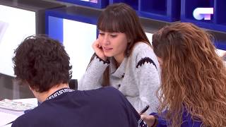 Clase de MIRIAM y AITANA con los Javis 20 ENE  OT 2017 [upl. by Pyne]