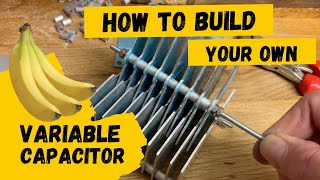 HAM RADIO Building a Variable Capacitor DIY Capacitor Magnetic Loop [upl. by Ahsinyd282]