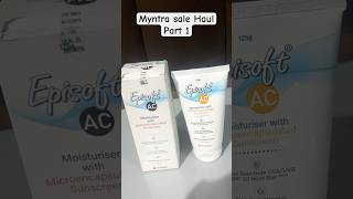 Episoft Moisturer with sunscreen myntra sale dermatologist sunscreen smytten moisturiser tira [upl. by Aisenet]