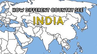 How Different Country See The Map Of INDIA [upl. by Adoh]