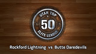 Rewind  Rockford Lightning vs Idaho Stampede Utah Top 50 Boys Basketball 102924 [upl. by Ahseek44]